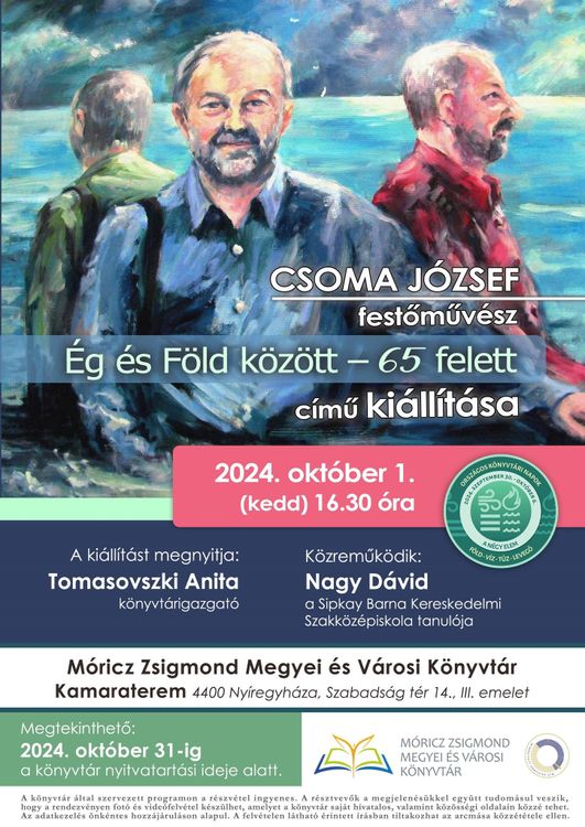Csoma József festőművész kiállítása