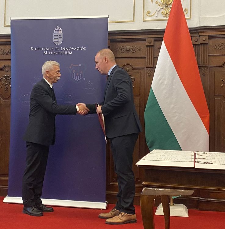 Huszár István oktatónk Miniszteri Elismerő Oklevélben részesült