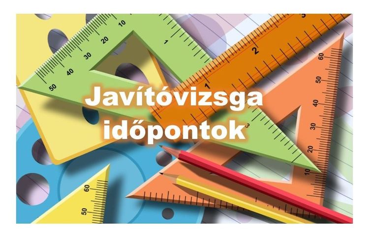 Javítóvizsga időpontok