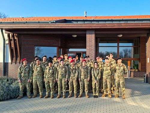 Újfehértói Honvédelmi Sportközpontban a kadétok