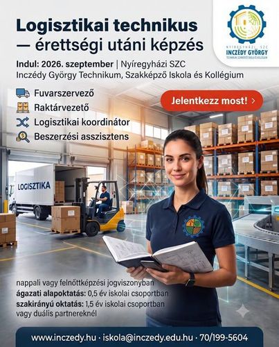 Inczédy felnőttoktatás logisztikai technikus
